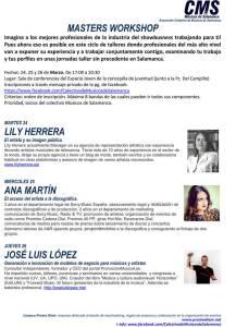 master workshop industria musical salamanca
