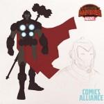 Diseño para Armor Wars de Secret Wars