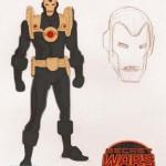 Diseño para Armor Wars de Secret Wars