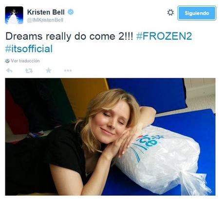 ¡Habrá segunda parte de Frozen!