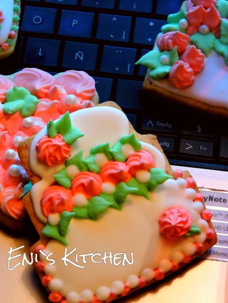 Galletas de cacahuetes pintadas para bodas!