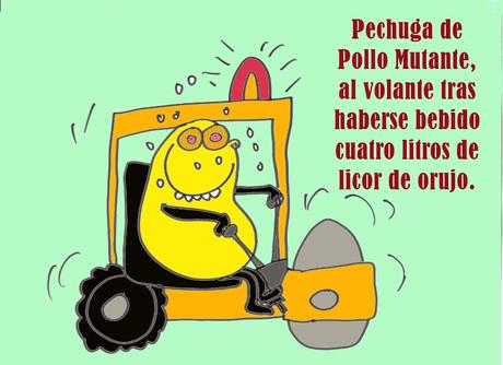 Si te da por conducir una apisonadora... sólo hazlo habiendo bebido agua del grifo.