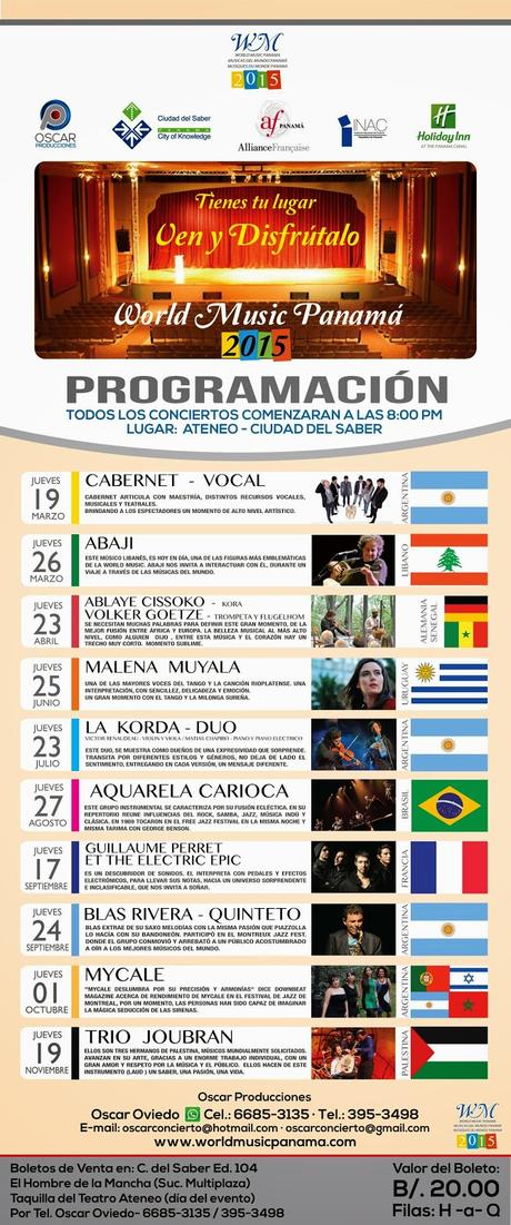 World Music Panamá 2015