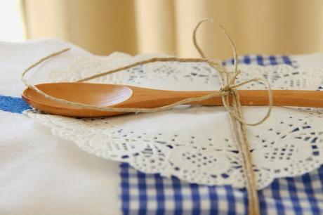 finde frugal: empaquetando con un paño de cocina