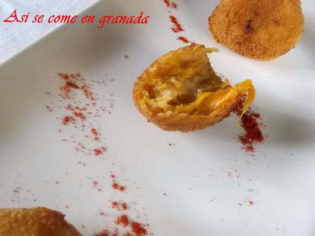 Croquetas de calabaza Croquetas de calabaza