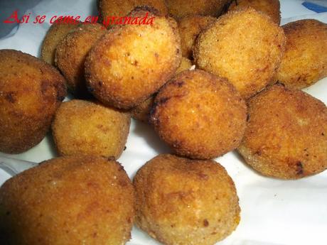 Croquetas de calabaza Croquetas de calabaza