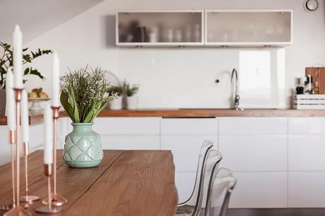 Cuidados para la encimera de madera de la cocina