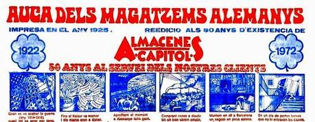 ALMACENES ALEMANES-CAPITOL, A LA BARCELONA D' ABANS, D' AVUI I DE SEMPRE...13-03-2015...!!!