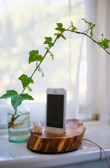 Reciclar - Base para móvil de madera handmade6