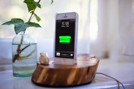 Reciclar - Base para móvil de madera handmade5