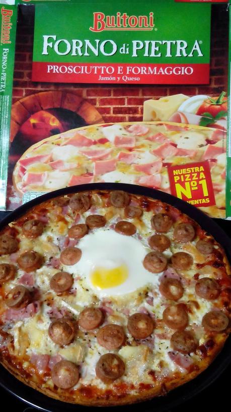 Probando pizza Buitoni con Probando pizza Buitoni con