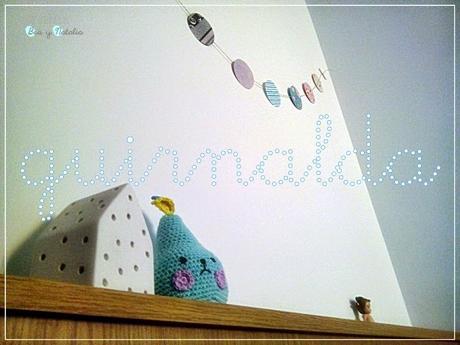 Guirnalda con cartulinas bonitas