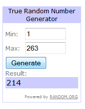 Ganador del sorteo!!!!