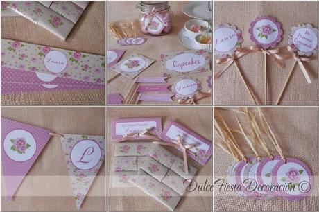 Imprimibles Primera Comunión de Dulce Fiesta Decoración