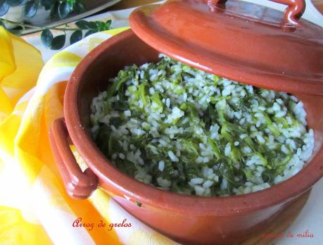 Arroz con grelos