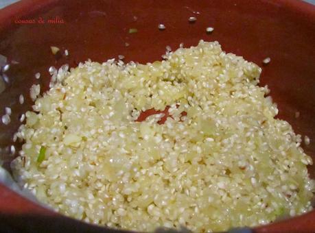 Arroz con grelos