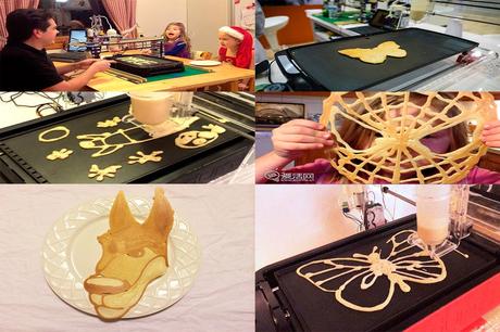 Impresora 3D para tortitas o pancakes