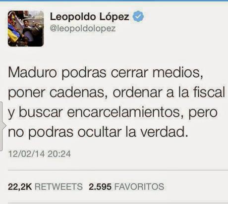 El proceso bolivariano a Leopoldo López