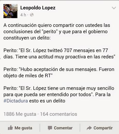 El proceso bolivariano a Leopoldo López