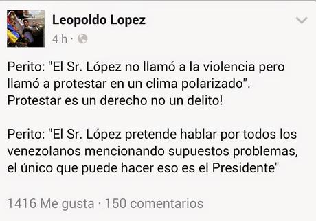El proceso bolivariano a Leopoldo López