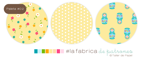 #LAFABRICADEPATRONES en Instagram. Patrones de Diseño de Taller de Papel. Hoy la Colección Mamushkas + mix de patrones combinables para cada color.Amarillo