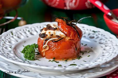 Tomates Rellenos de Merluza y Gula