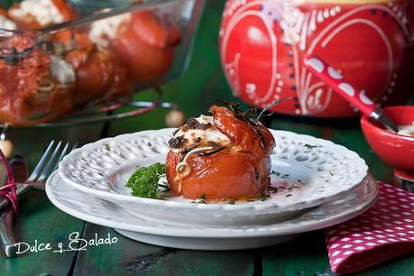 Tomates Rellenos de Merluza y Gula