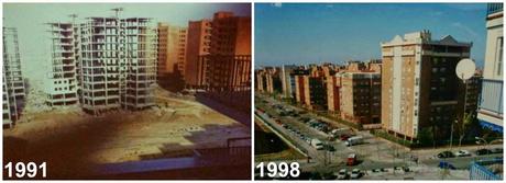 Edificios de Loranca en comparación