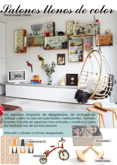 Desembalaje Bilbao, y las piezas vintage Salones