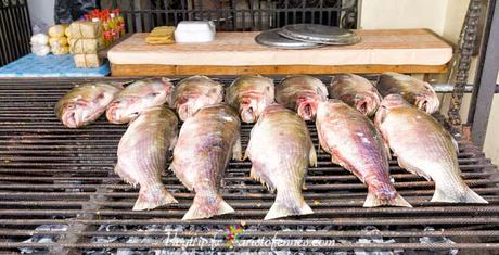 Pescado a la brasa - Platos típicos de Colombia