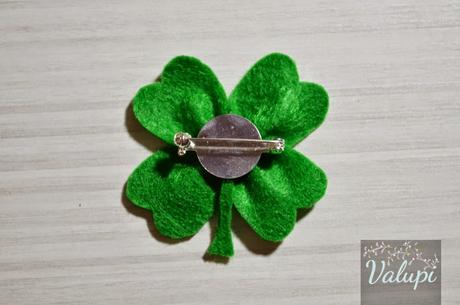 DIY - Broche de fieltro para Saint Patrick's Day