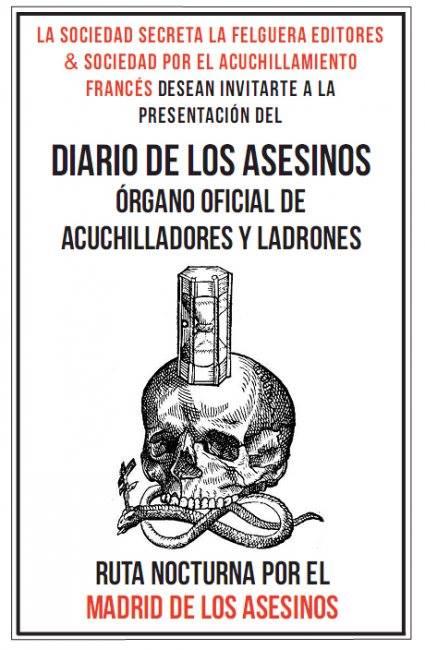 Ruta nocturna por el Madrid de los asesinos. Nuevo libro de la Editorial la Felguera