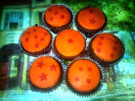 Dragon Ball cupcakes y Delicias para compartir
