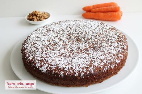 Tarta de Zanahoria y Nueces