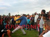 Frank Valle lanzando duro inauguraciones estadios