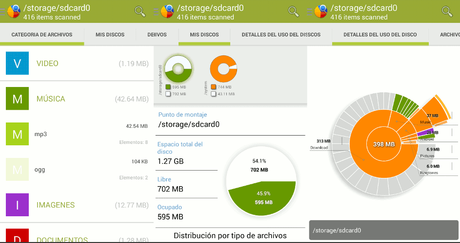Consejos para aprovechar al máximo el espacio de tu Android Disk Usage Analyzer for Android