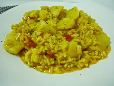 Arroz con bacalao