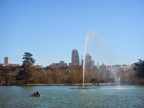 Lago de la Casa de Campo de Madrid