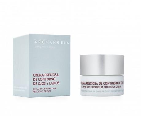 Crema preciosa contorno de ojos y labios de Archangela, específica para frenar los signos de la edad.