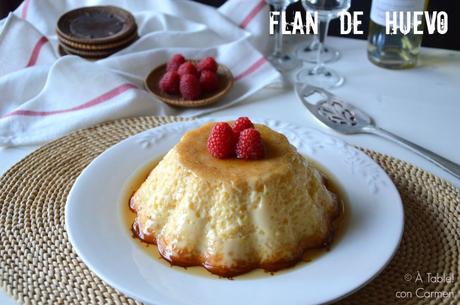 Flan de Huevo Casero