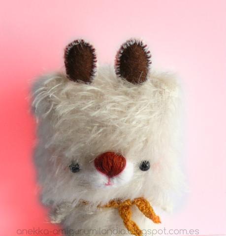 mohair teddy bear anekka handmade