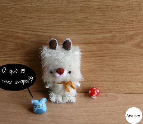 handmade mohair plush doll