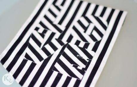 DIY. No sew fabric banner