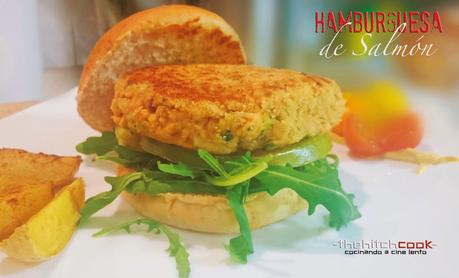 HAMBURGUESA DE SALMÓN II: NUEVA VERSIÓN