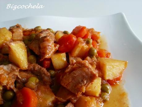 CARNE A LA JARDINERA