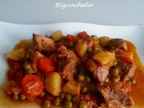 CARNE A LA JARDINERA