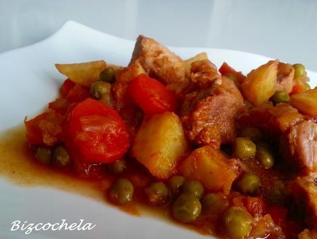 CARNE A LA JARDINERA