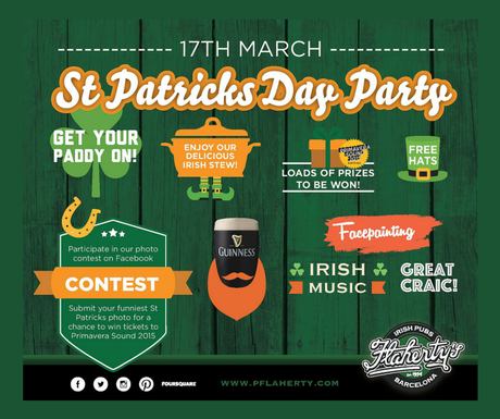 Saint Patrick's Day in Barcelona 2015