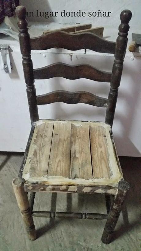 silla restaurada