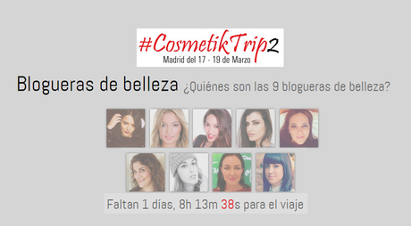 Nos vamos al CosmetikTrip (2ª edición)!!!!!